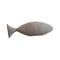Hello Honey® 14" Multicolor Embroidered Cotton Knit Fish Shaped Pillow